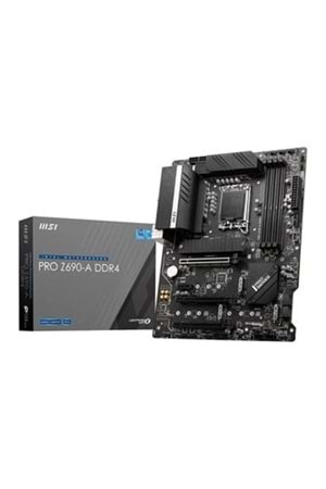 Anakart Msı Pro Z690-A Ddr4 S+V+Gl 1700P