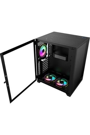 Kasa Gamepower Warcry Compact 3X Rgb Fan Gamıng