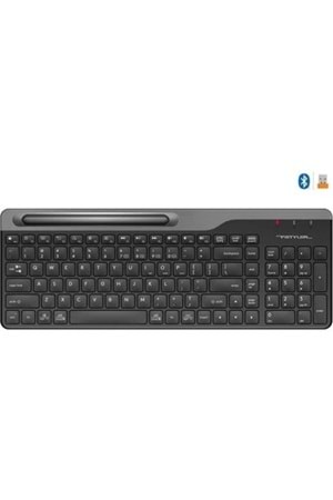 KLAVYE A4 Tech FBK25 Siyah Bluetooth+2.4G Nano FN-Multimedya TR LAYOUT