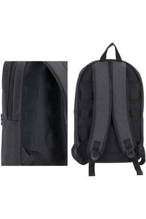 PLM OSLO Notebook Sırt Çantası 15.6 Siyah Su Geçirmez