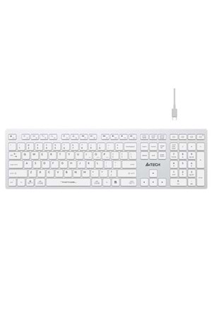 KLAVYE A4TECH FBX50C BEYAZ Bluetooth+2.4G FN-MM-Şarjlı TR LAYOUT