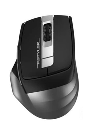 Kablosuz Mouse A4Tech Fb35C Gri Kablosuz+Bluetooth Sarjlı