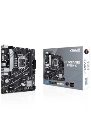 Anakart Asus Prime B760M-K Ddr5 1700P