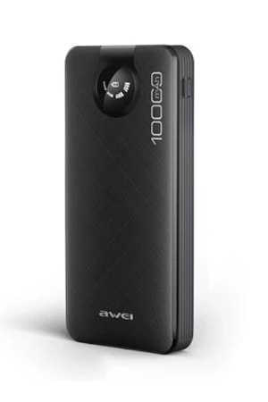 Powerbank P133K 10000Mah Siyah Multiple Output