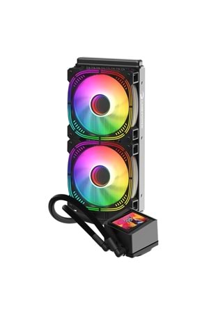 İşlemci Fanı Gamepower Skadı Elıte Lcd 240 Argb Sıvı Soğutma