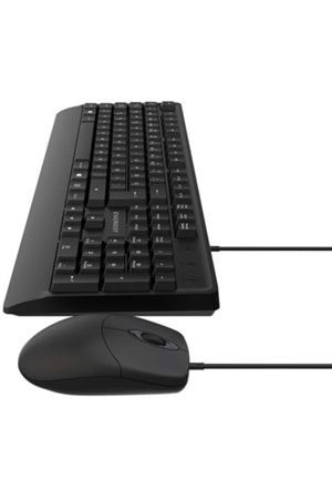 KLAVYEMOUSE EVEREST KM-619 USB Q SIYAH TR LAYOUT