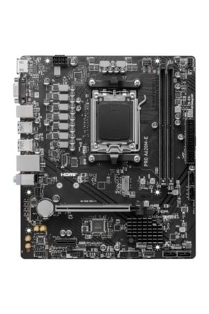 ANAKART MSI PRO A620M-E AM5 DDR5 6800(OC) HDMI, VGA, 1x M.2, USB3.2, G