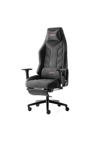 Koltuk Xdrive Fırtına Ayak Uzatma Siyah-Gri Oyuncu Koltuğu