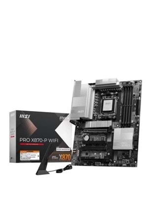 Anakart Msi Pro X870-P Wifi Ddr5 8200(OC)MHz Am5