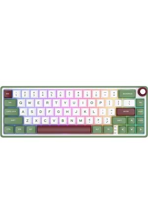 Klavye Royal Kludge R65 Green Sand Chartreuse Swıtch Us Layout