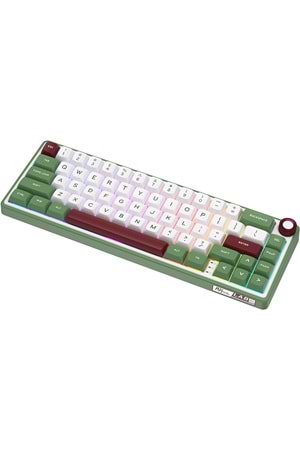 Klavye Royal Kludge R65 Green Sand Chartreuse Swıtch Us Layout