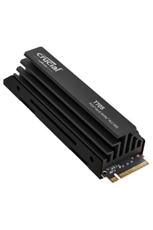 Crucial T705 1TB Gen5 NVMe M.2 CT1000T705SSD5 13600-10200MB/s Soğutucu