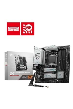 Anakart Msi B650M Gaming Plus Wifi Ddr5 Atx Am5