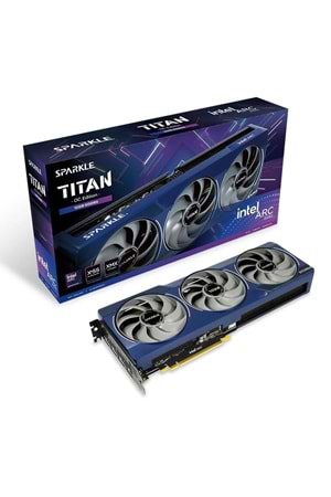 EKRAN KARTI SPARKLE INTEL ARC B580 TITAN OC 12GB 192Bit