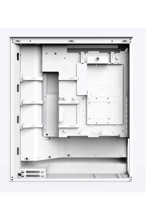 Kasa Nzxt H7 Flow(2024) White RGB Tempered Glass USB 3.2 Atx Mid Tower