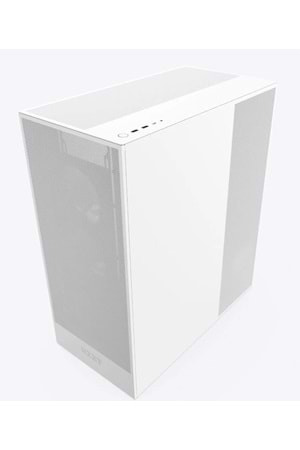 Kasa Nzxt H7 Flow(2024) White RGB Tempered Glass USB 3.2 Atx Mid Tower