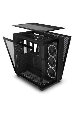 Kasa Nzxt H9 Elite Black RGB Tempered Glass USB 3.2 Atx Mid Tower