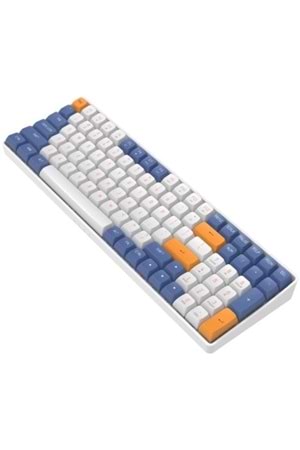 AIGO A100 Mavi Mekanik Yellow Switch Kablolu/Kablosuz Us Layout