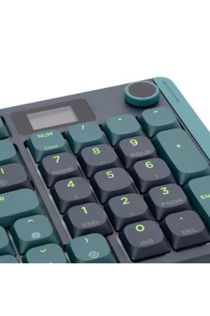 AIGO S99 RGB Yeşil/Siyah Mekanik Kırmızı Switch Kablosuz Us Layout