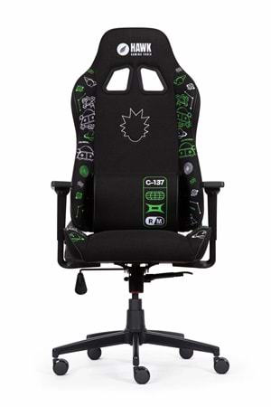 Koltuk Hawk Fab Rick and Morty v2 Kumaş Oyuncu Koltuğu