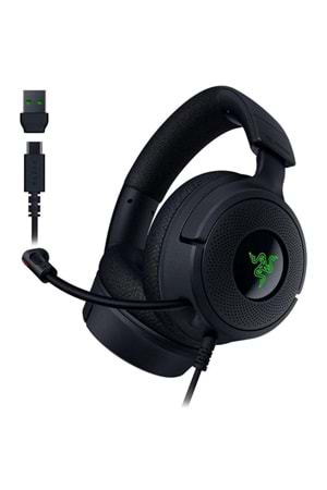 Kulaklık Razer Kraken V4 X Hypersense Kablolu RZ04-05180100-R3M1