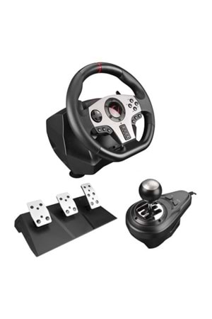 Rampage V902 Gaming Oyuncu Pedal /Vites /Direksiyon Seti Pc Uyumlu