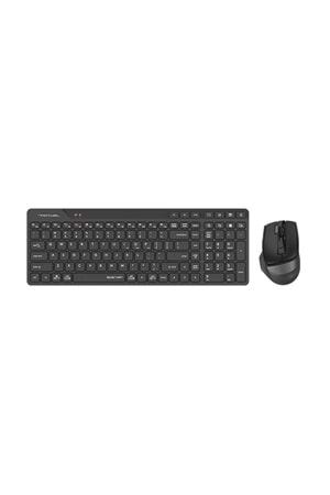 A4Tech Fb2800C Air2 Siyah Bt+2.4G Qk Klv+Silent Mouse Şarjlı 2000Dpi