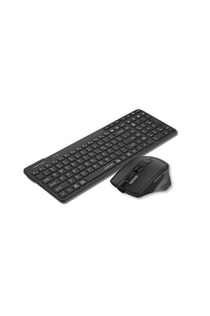 A4Tech Fb2800C Air2 Siyah Bt+2.4G Qk Klv+Silent Mouse Şarjlı 2000Dpi