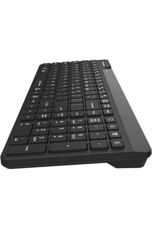 A4Tech FBK23 AS Bluetooth & 2.4G Wireless Keyboard /Siyah