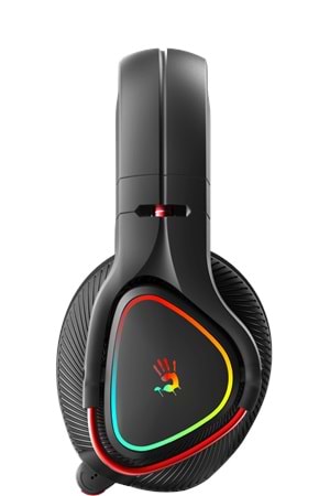 Bloody Mr720 Siyah Şarjlı Rgb Kulaklık-Bt&2.4G&3.5Mm