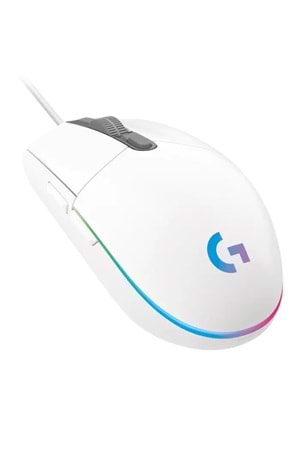 Mouse Logitech G G102 910-005824 8000DPI 6 Tuş Optik RGB Beyaz