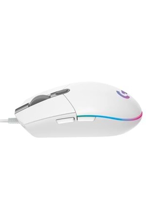 Mouse Logitech G G102 910-005824 8000DPI 6 Tuş Optik RGB Beyaz