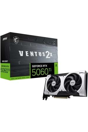 Msi Geforce Rtx5060Ti 8G Ventus 2X Oc Plus 8Gb Gddr7 128Bit Dx12