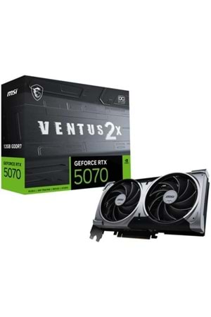 Msi Geforce Rtx5070 12G Ventus 2X Oc 12Gb Gdrr7 256B Dx12