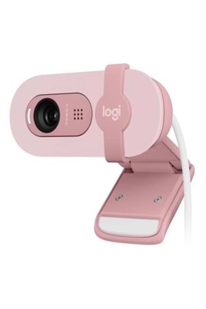 Logitech BRIO 100 1080P Pembe 960-001623