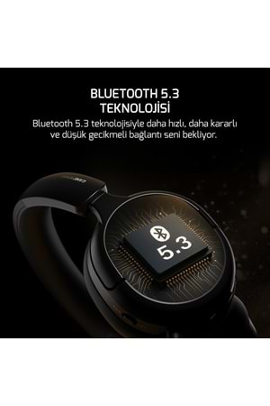 GamePower Aero Ultra Siyah Triple Mode Kablosuz/Bluetooth/2.4G Gaming