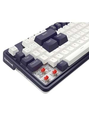 Redragon Ucal Pro K673WB-RGB-PRO Siyah Kablosuz Tr Layout