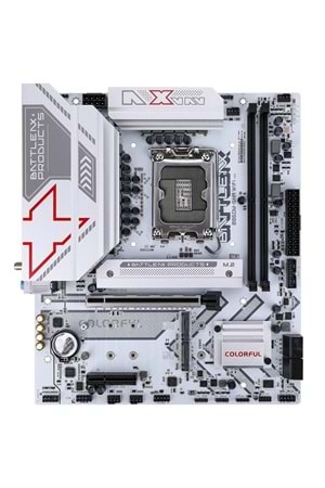 Anakart Colorful Battle-AX B860M-Gha Wifi V20 DDR5 7600MHz mATX 1851