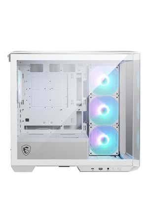 Kasa Msi Pano M100R Pz Beyaz 4X120Mm Argb Micro Atx Gaming