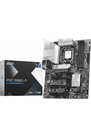 Anakart Msi PRO B860-P DDR5 8800+(OC)MHz Atx 1851