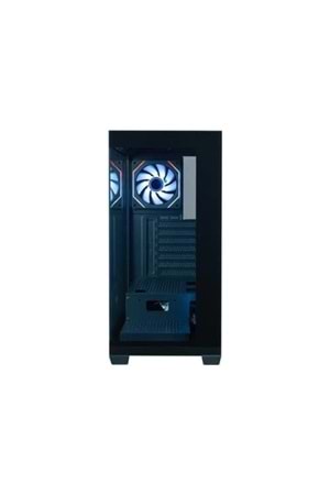 Kasa Aigo DS900 Siyah 4xARGB Fan Mid Tower