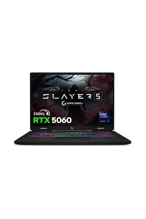 GameGaraj Slayer5 7XL-5060 C2 Ultra 7-255Hx 32GB 1TB Ssd RTX5060 17
