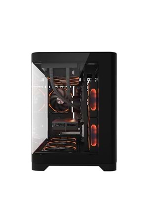 1St Player Uview Uv6 Siyah 750W 80+ Silver Atx 3.1 Argb 3X12Cm Fan