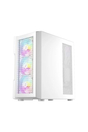 1St Player Trilobite T7 Beyaz 650W 80+ Argb 4X12Cm Fan Temperli Cam Me