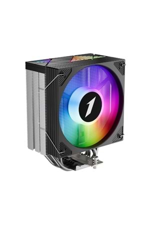 1St Player Cryo Cy12L Siyah 120Mm Argb 4Pin Pwm Am4,Am5/Lga1851-1700