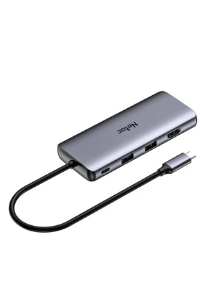 Netac WF15 11-in-1 NT08WF15-30GR HDMI 4K/30Hz,2xUSB3.0,USB2.0,VGA,1 RJ