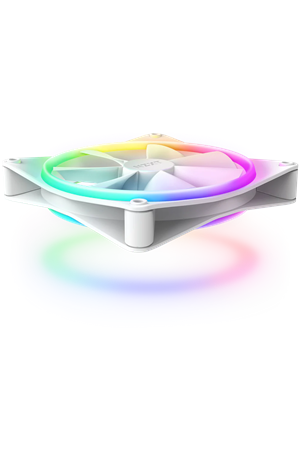 Nzxt F140 RGB 140mm RGB Fans Twin White