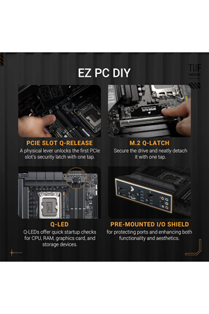 Asus Tuf Gaming B860M-Plus DDR5 Di Hdmi Matx LGA1851