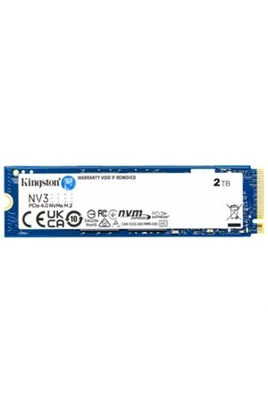 Ssd Kingston 2tb NV3 SNV3S/2000G 6000/5000MB/S M.2 NVMe PCIe 4.0