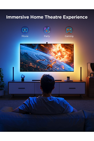 Govee Led Şerit + 2li Bar + Tv ile Senkronizasyon 55-65